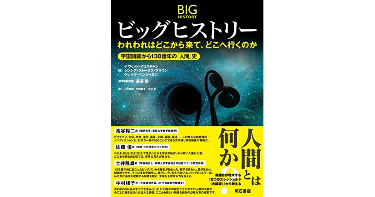 ビッグヒストリー われわれはどこから来て、どこへ行くのか――宇宙開闢